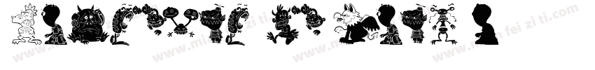 Monsters at Work字体转换